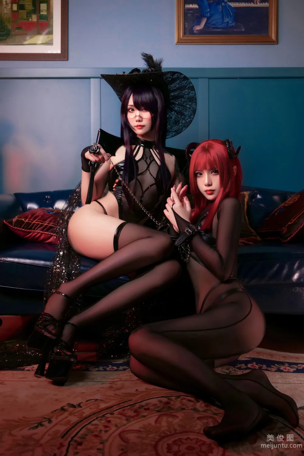 [网红COSER写真] 曉美媽&羊大真人 - 魔女集会9