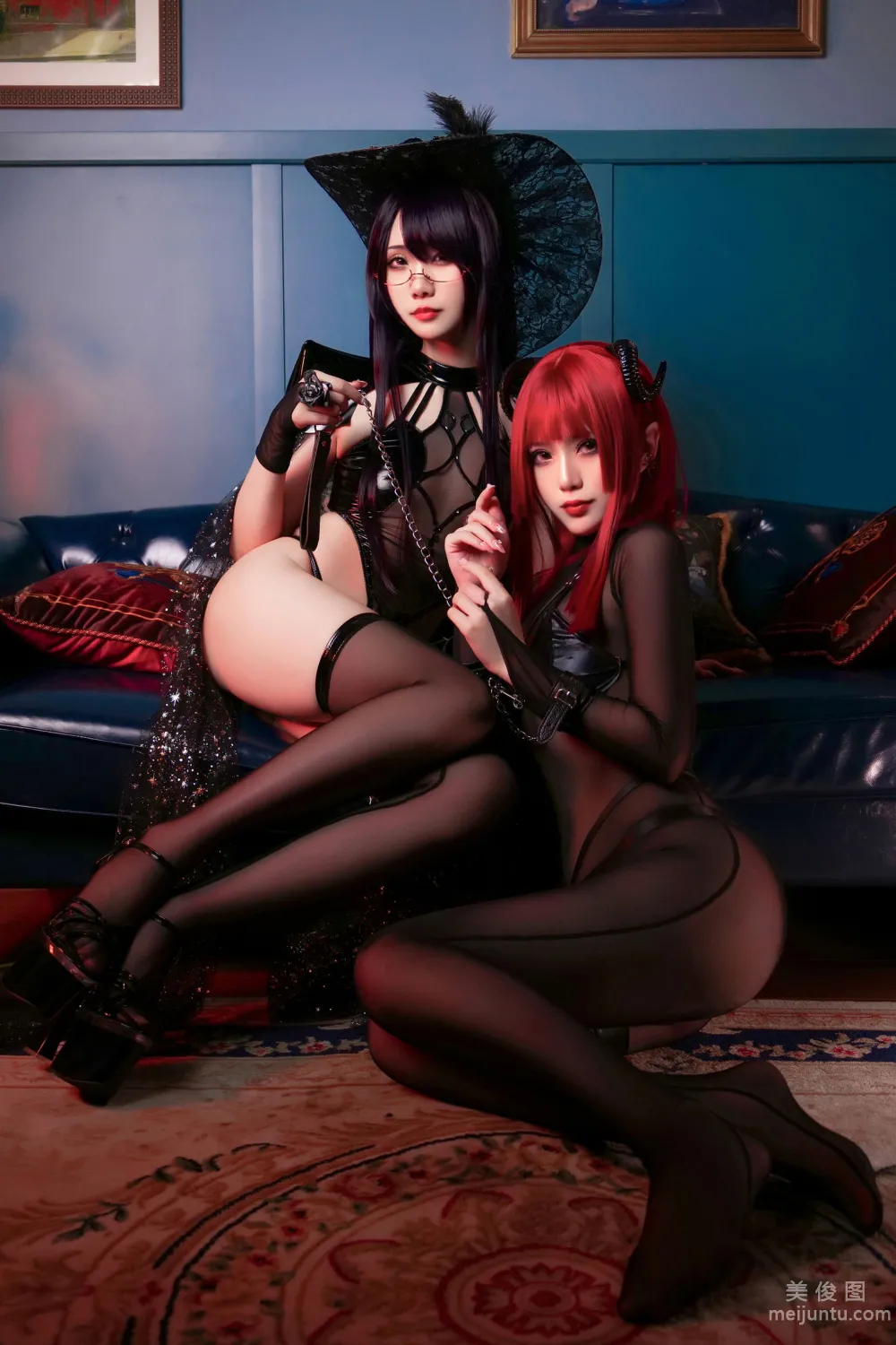[网红COSER写真] 曉美媽&羊大真人 - 魔女集会7