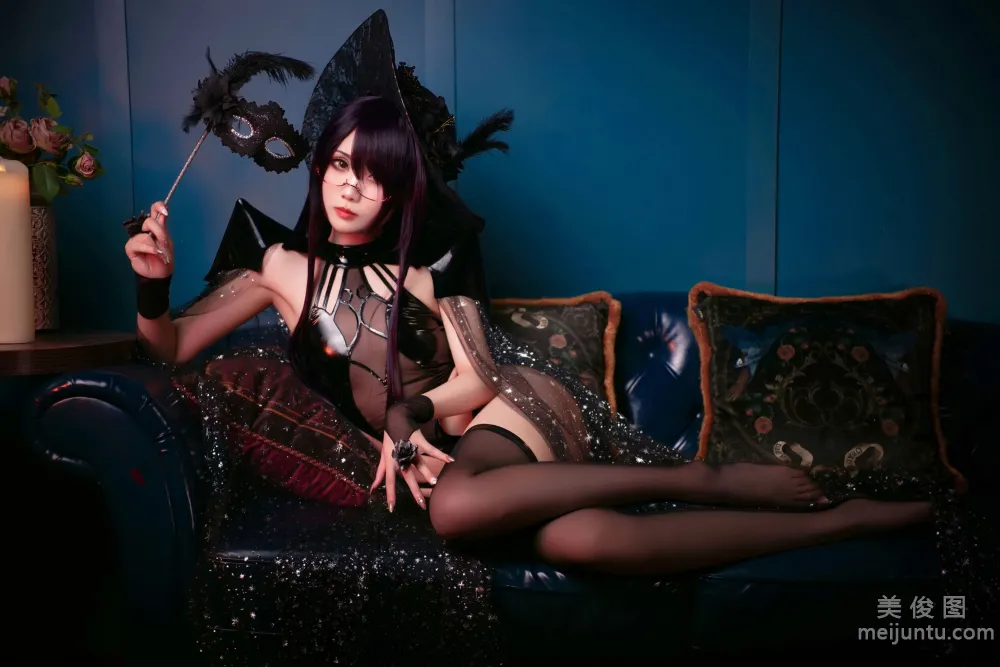 [網紅COSER寫真] 曉美媽&amp;羊大真人 - 魔女集會 23