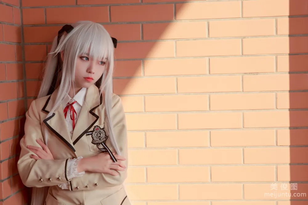 [Web Idol COSER Photos] G44 Buhui Shoushang, Wu Zhi School Uniform photo 10