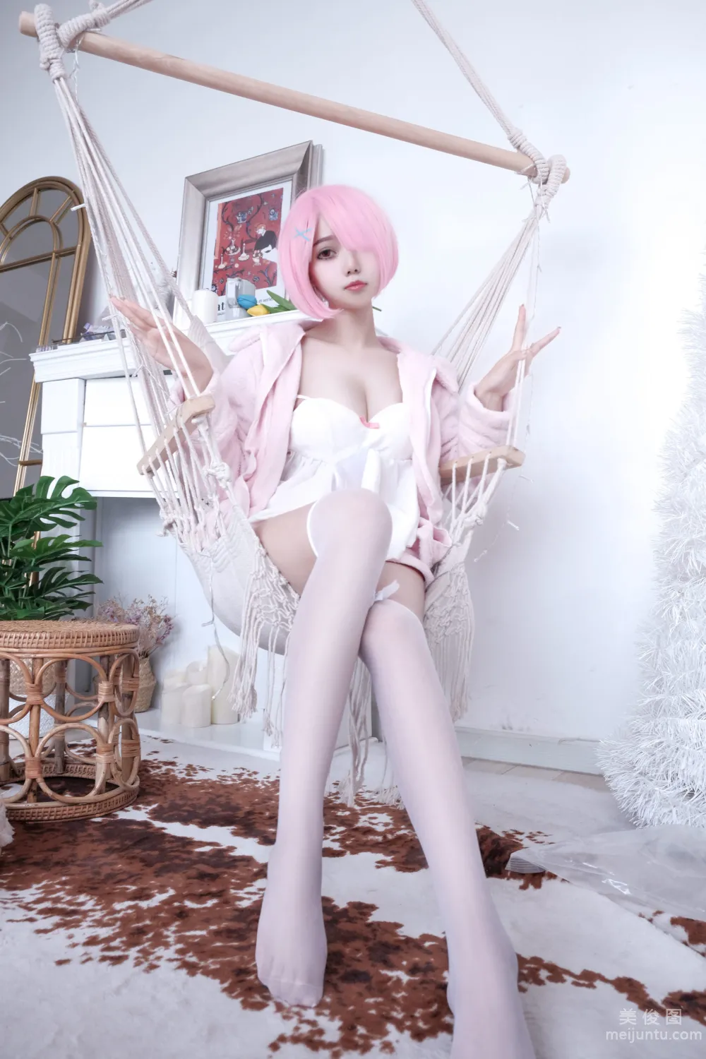 [Web Idol COSER Photo] eloise Ruanruan, Pure Desire Ram photo 33