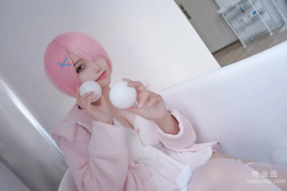 [Web Idol COSER Photo] eloise Ruanruan, Pure Desire Ram photo 10