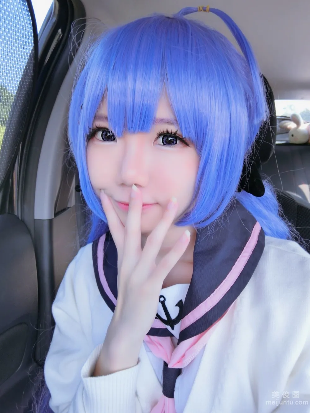 [网红COSER写真] Sally Dorasnow - Unicorn JK Set 套图1