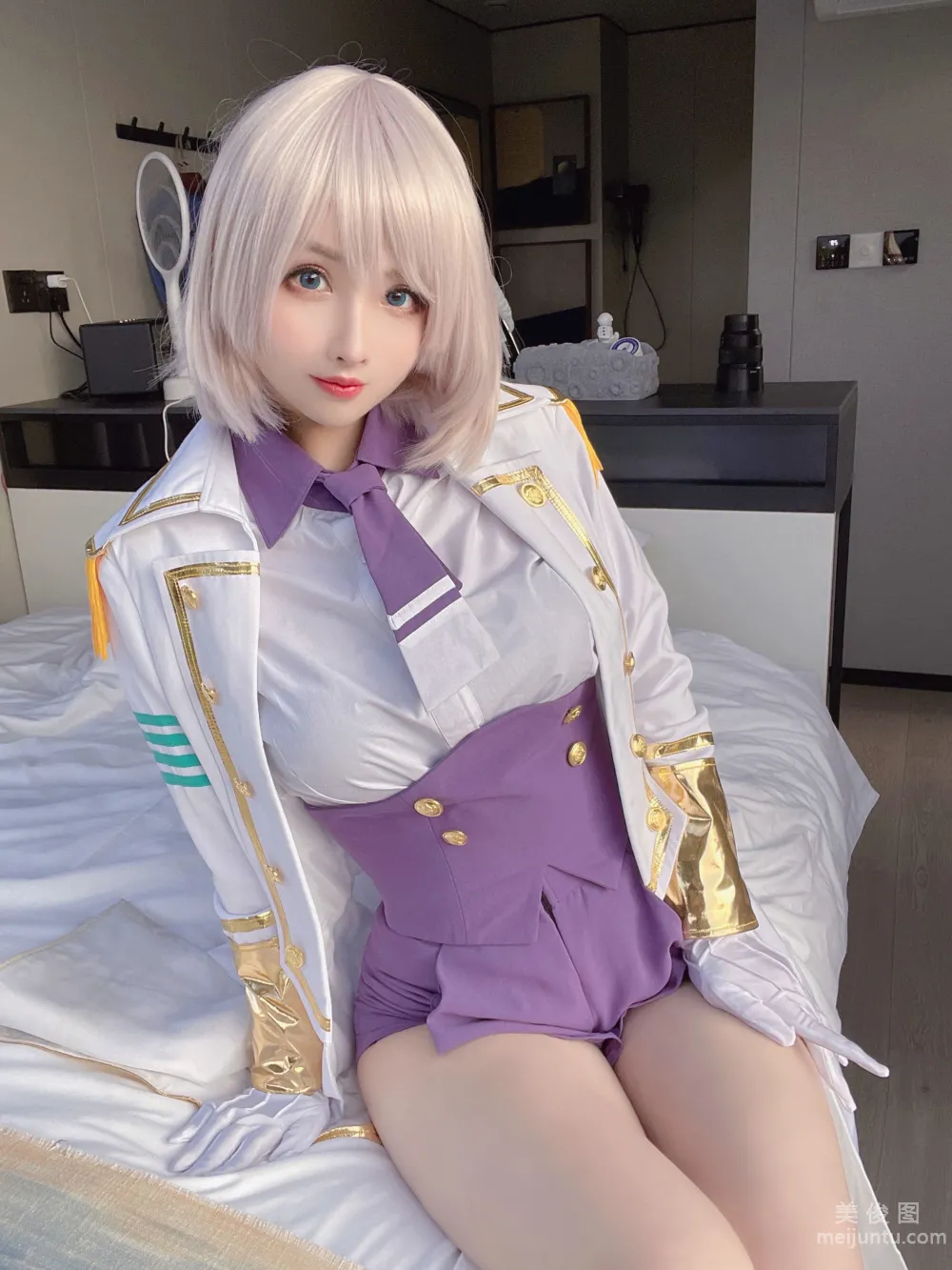 [Web Idols COSER Photos] rioko Liang Liangzi - Denkou Kio Raccoon Set photo 50