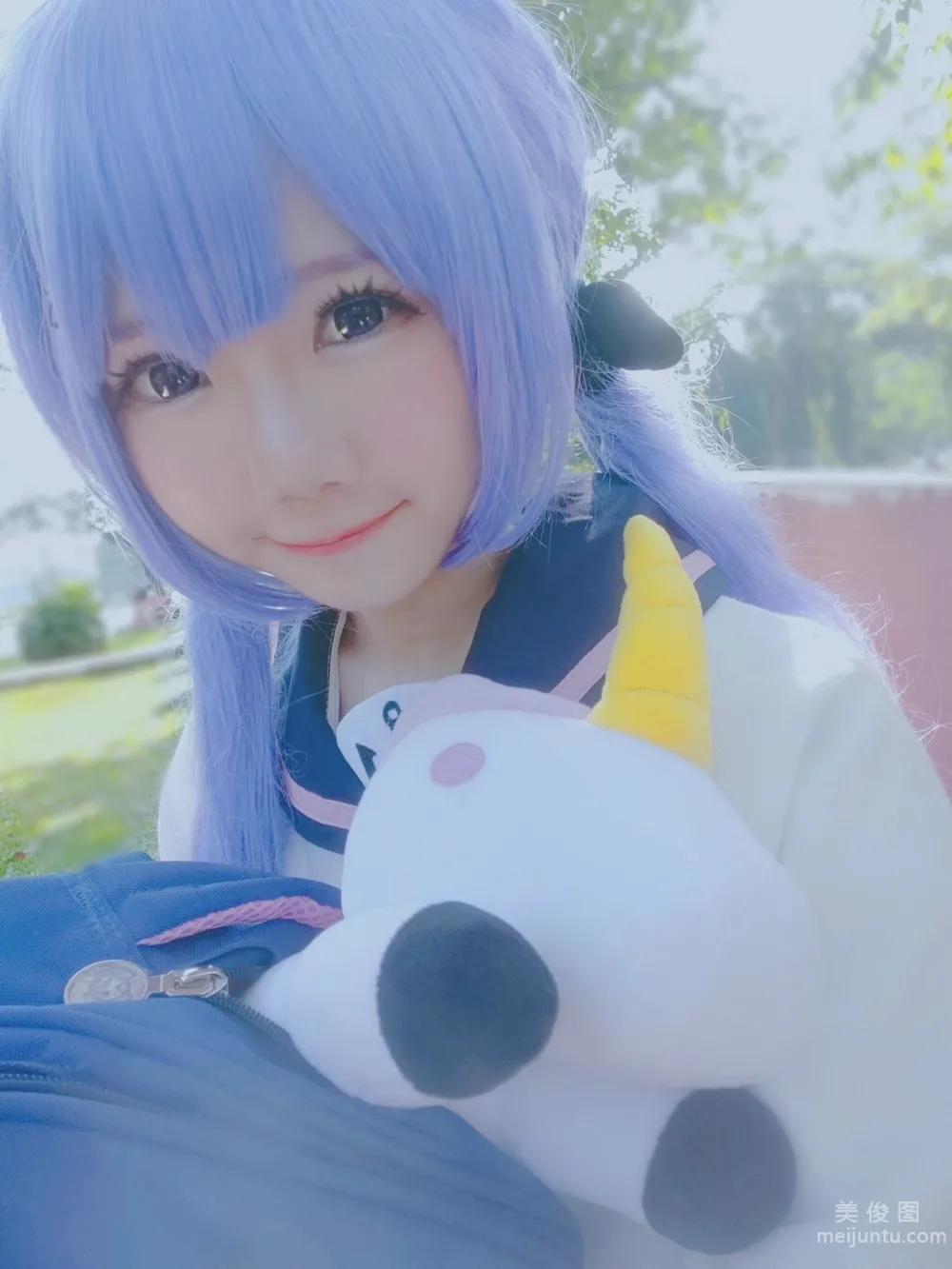 [网红COSER写真] Sally Dorasnow - Unicorn JK Set 套图5