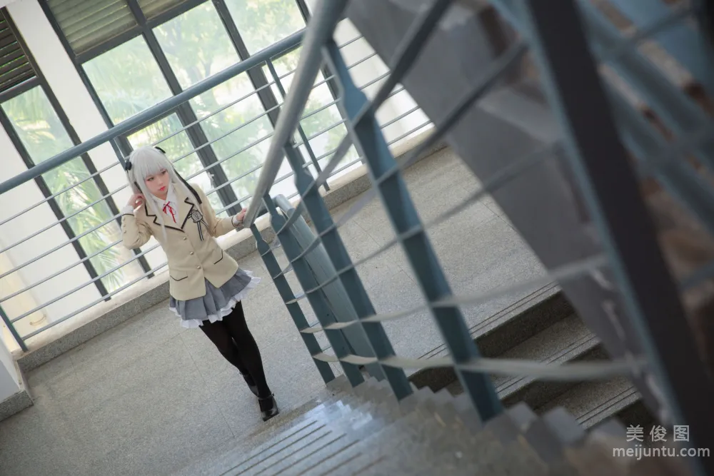 [Web Idol COSER Photos] G44 Buhui Shoushang, Wu Zhi School Uniform photo 2