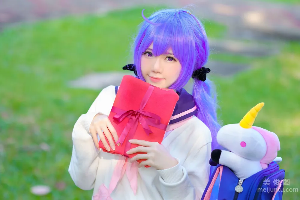 [Web Idol COSER Photos] Sally Dorasnow - Unicorn JK Set photo 22