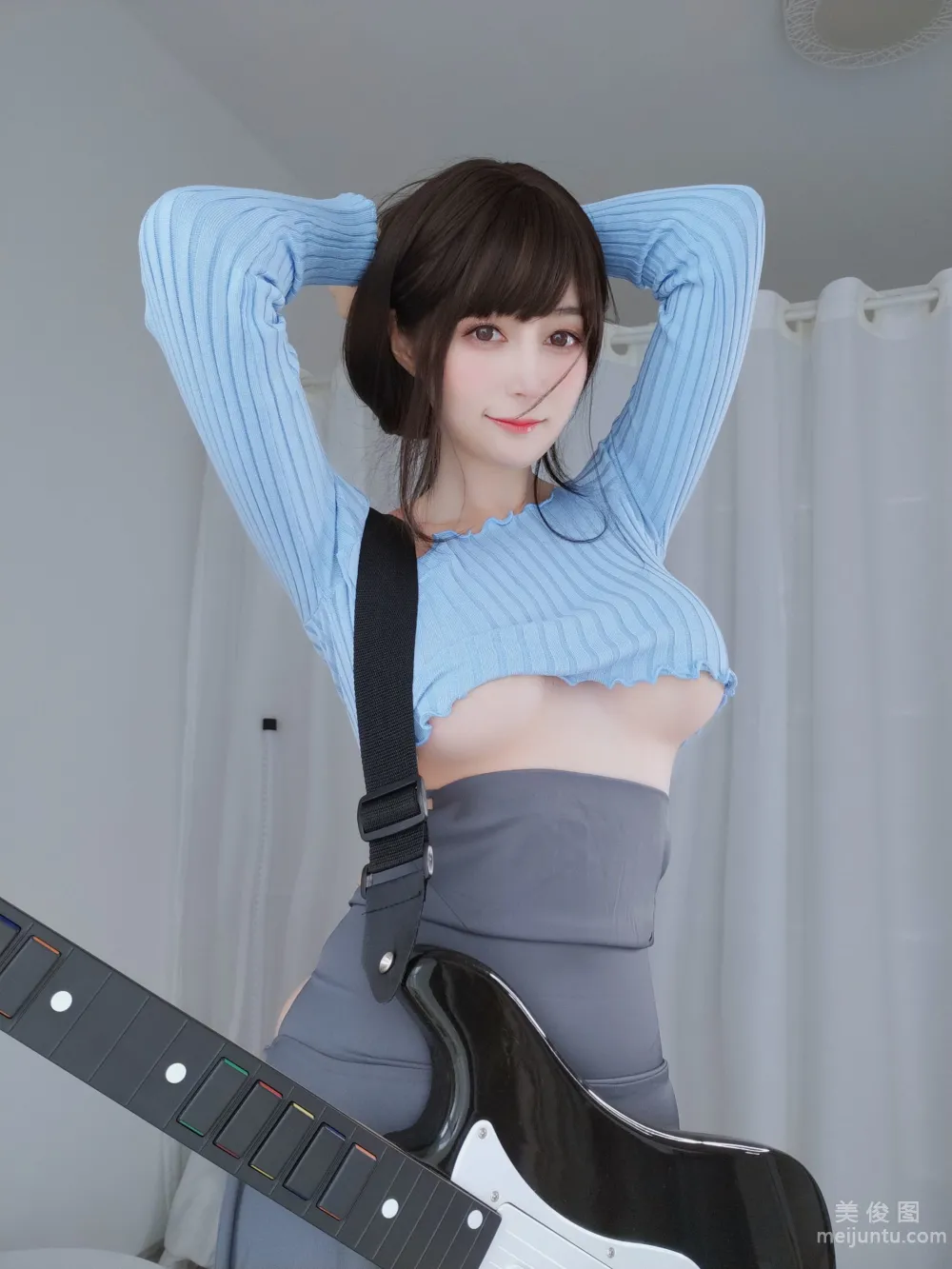 [Web Idols COSER Photos] Baiyin - Guitar Sister photo 16