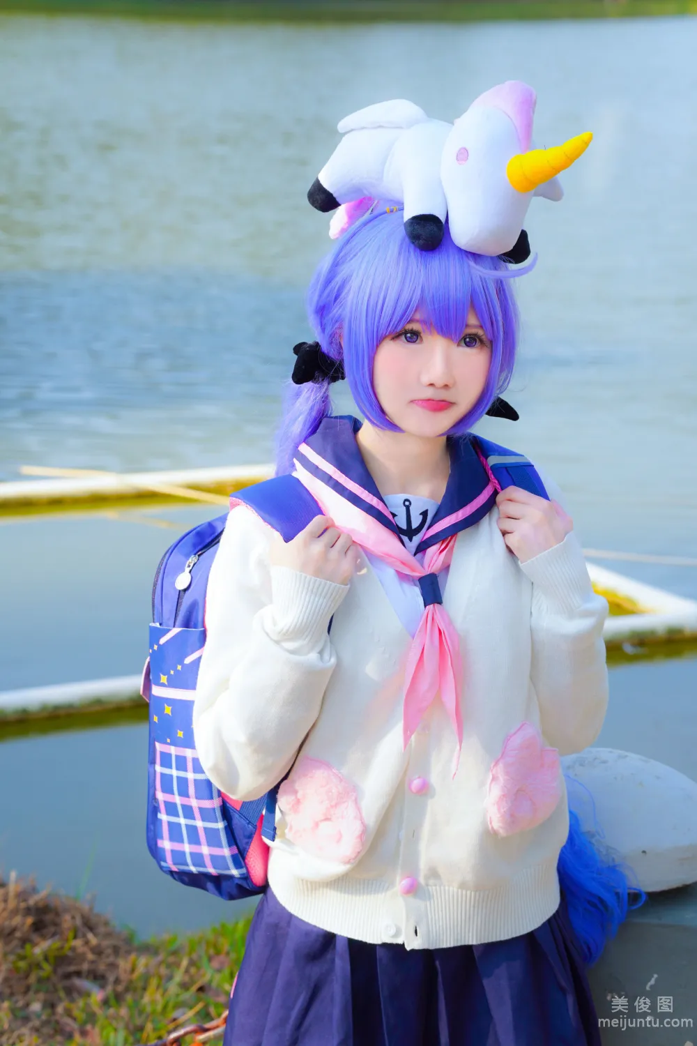 [Web Idol COSER Photos] Sally Dorasnow - Unicorn JK Set photo 15
