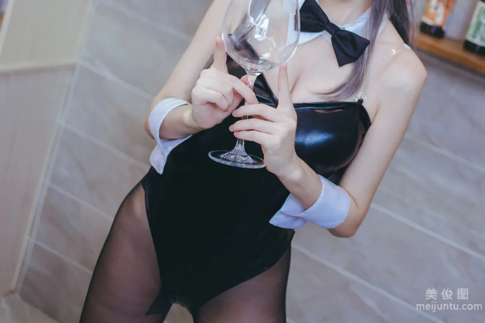 [Web Idol Coser Photos] Yiyi - Mai Bunny Girl Set photo 7