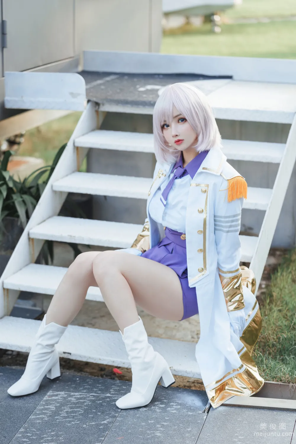 [Web Idols COSER Photos] rioko Liang Liangzi - Denkou Kio Raccoon Set photo 7