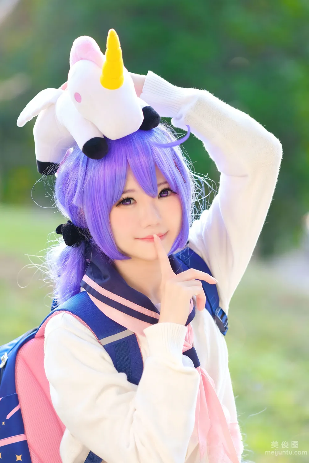 [Web Idol COSER Photos] Sally Dorasnow - Unicorn JK Set photo 25