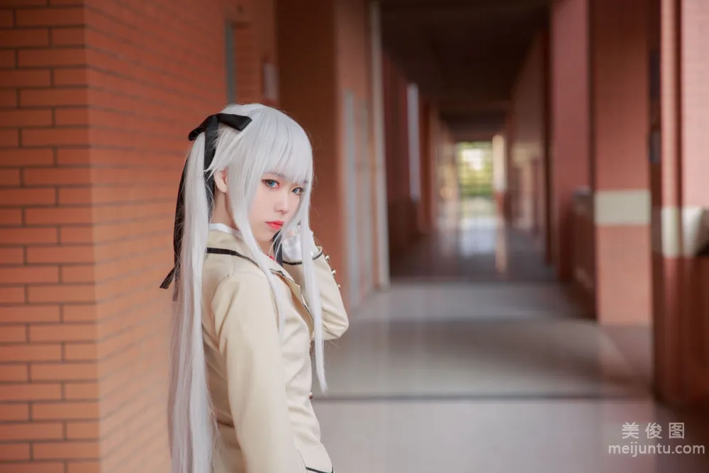 [Web Idol COSER Photos] G44 Buhui Shoushang, Wu Zhi School Uniform photo 8