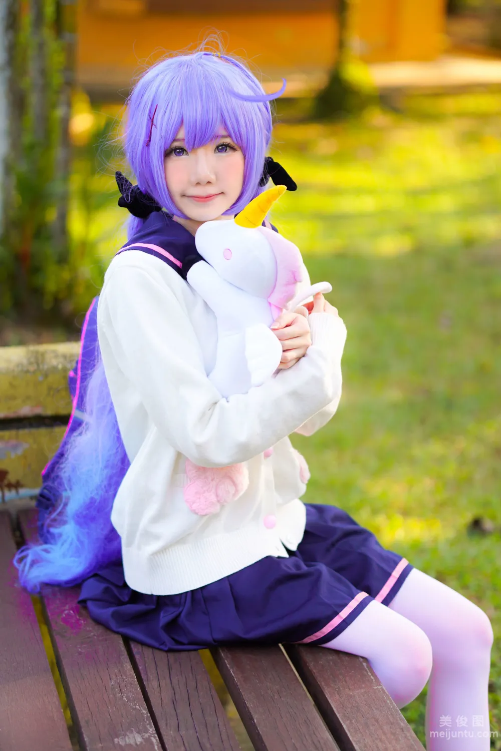 [Web Idol COSER Photos] Sally Dorasnow - Unicorn JK Set photo 17