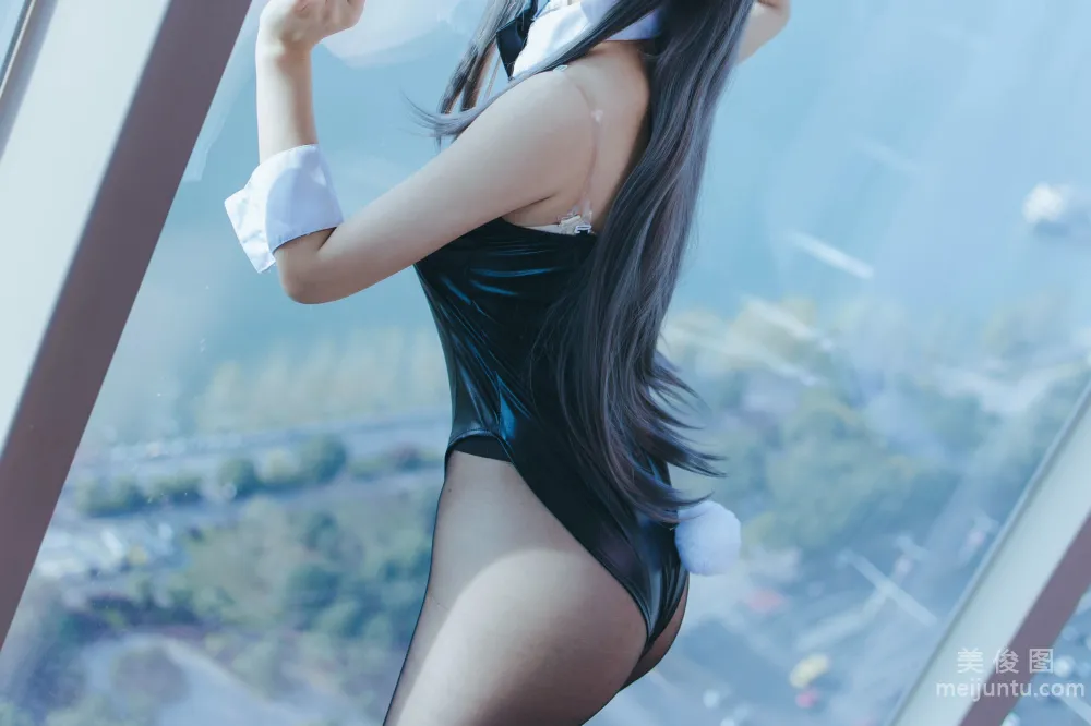 [Web Idol Coser Photos] Yiyi - Mai Bunny Girl Set photo 13