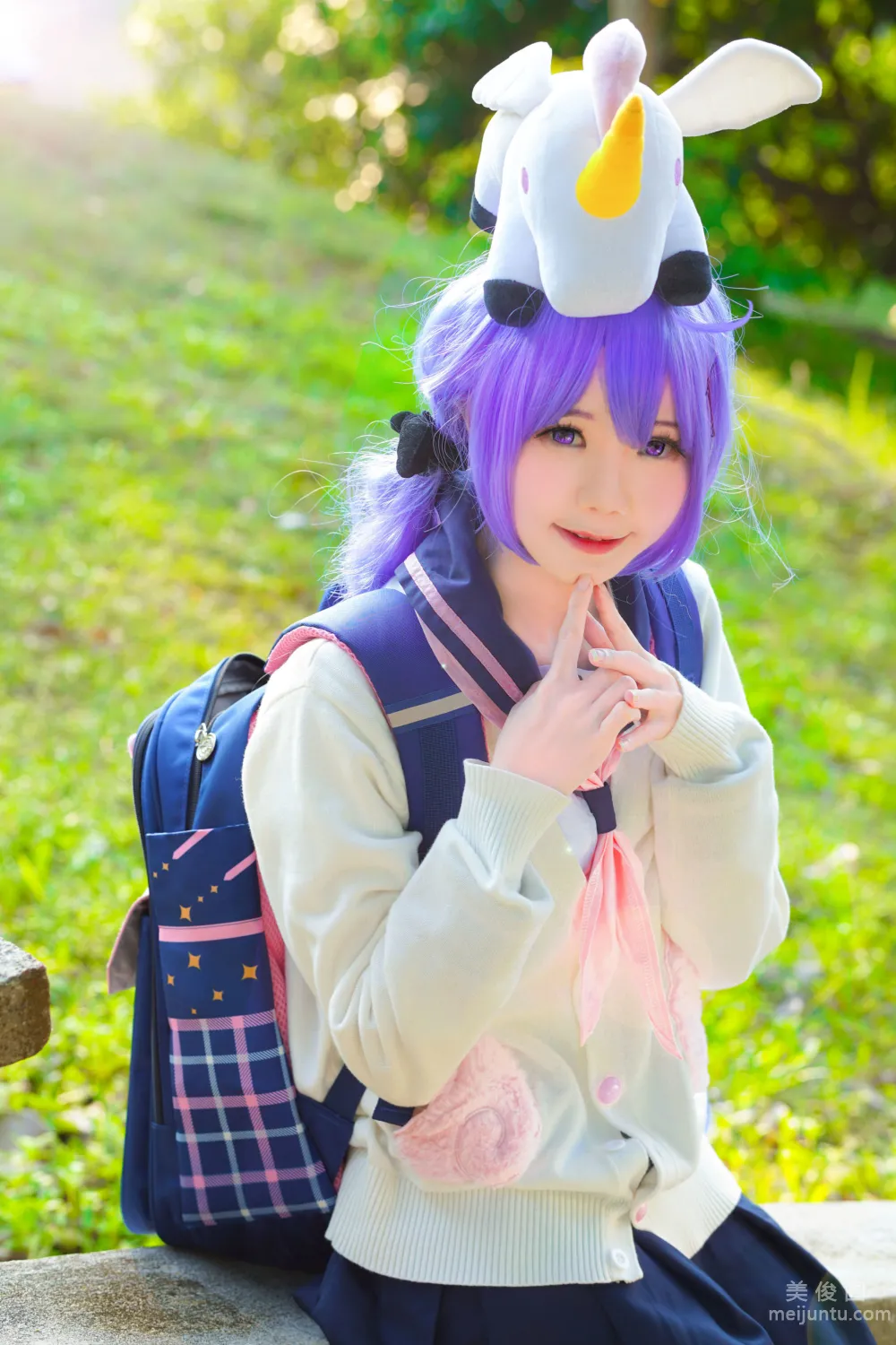 [Web Idol COSER Photos] Sally Dorasnow - Unicorn JK Set photo 20