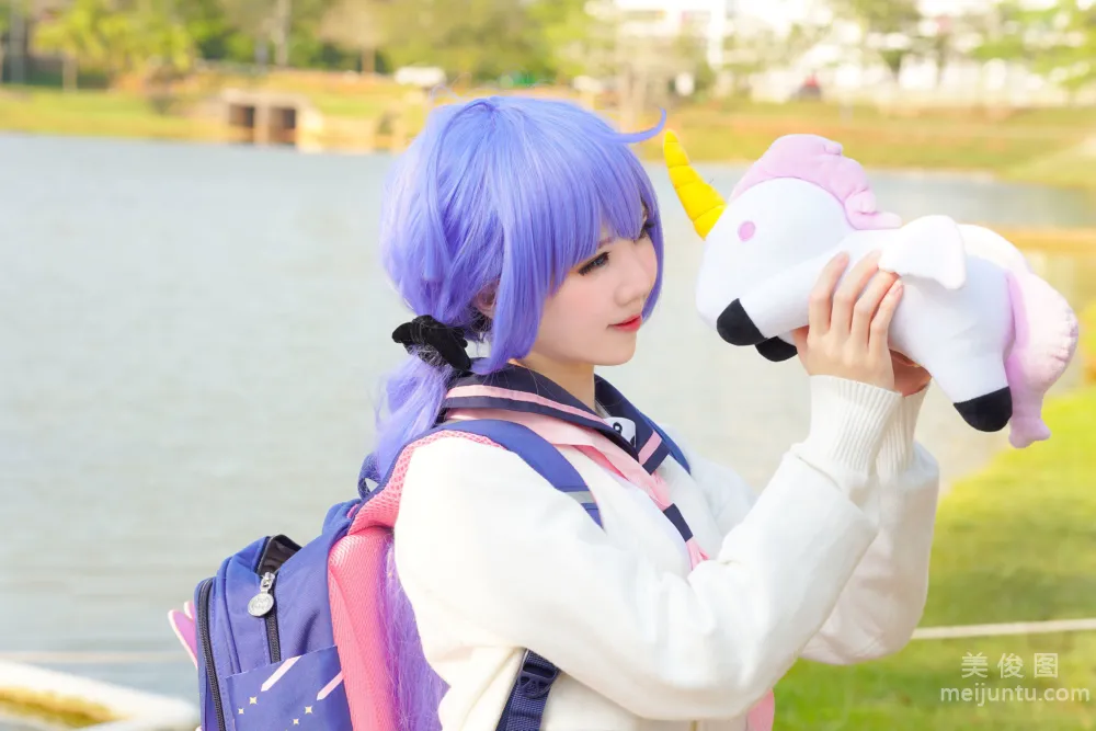 [Web Idol COSER Photos] Sally Dorasnow - Unicorn JK Set photo 16