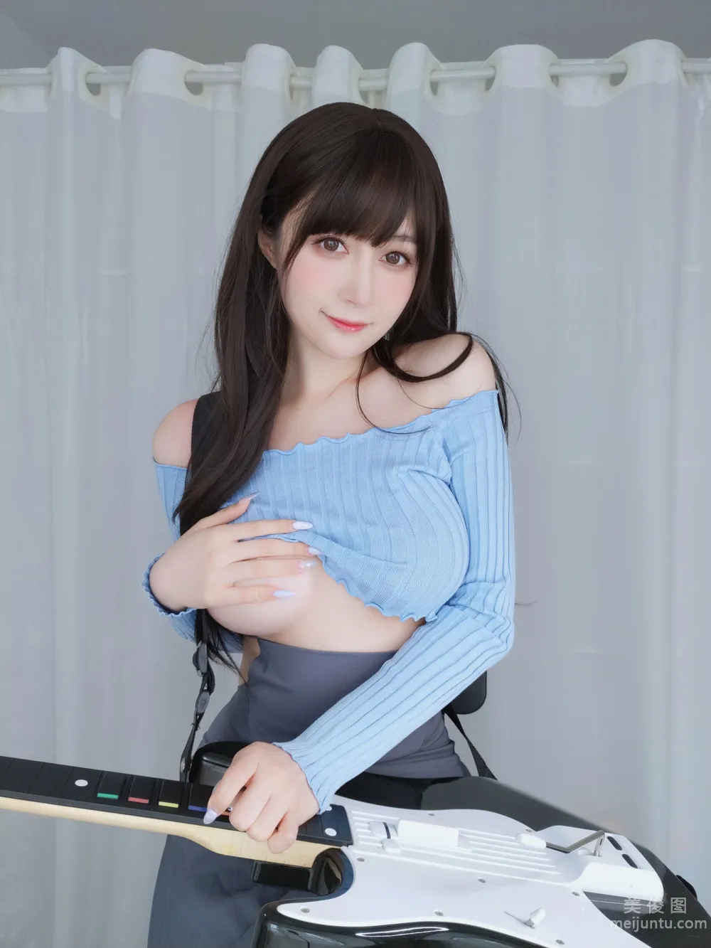 [Web Idols COSER Photos] Baiyin - Guitar Sister photo 58