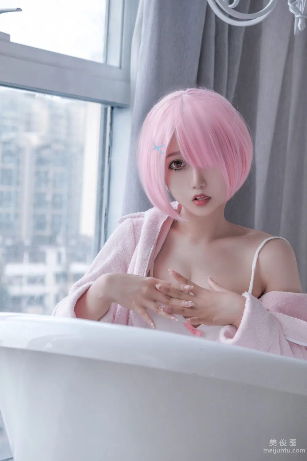 [Web Idol COSER Photo] eloise Ruanruan, Pure Desire Ram photo 27