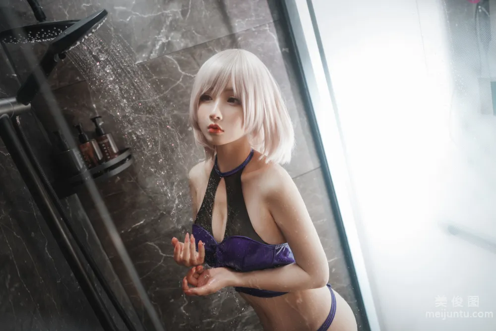 [Web Idols COSER Photos] rioko Liang Liangzi - Denkou Kio Raccoon Set photo 42