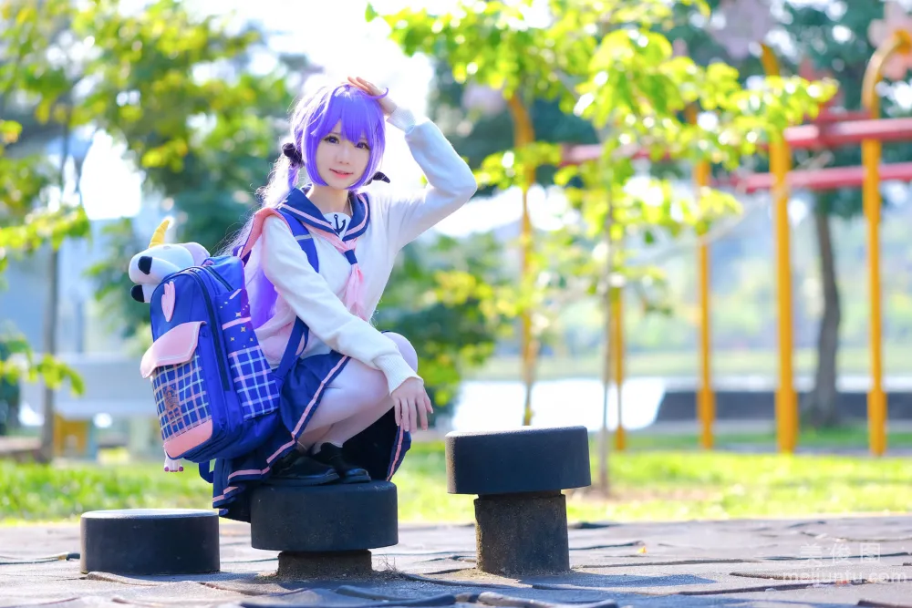 [Web Idol COSER Photos] Sally Dorasnow - Unicorn JK Set photo 21