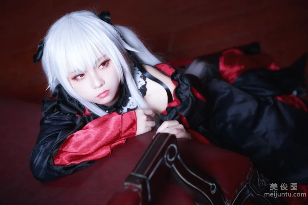 [Web Idols COSER Photo] G44 Buhui Shoushang - Mist Branch Long Skirt Set photo 12