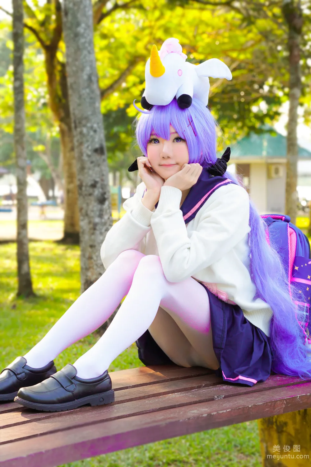 [Web Idol COSER Photos] Sally Dorasnow - Unicorn JK Set photo 18