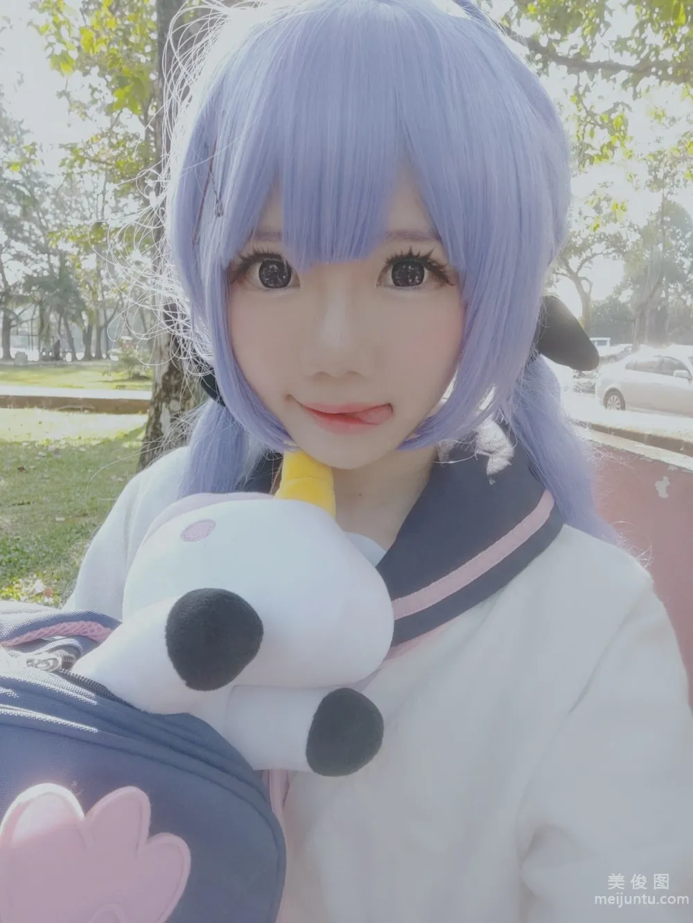 [网红COSER写真] Sally Dorasnow - Unicorn JK Set 套图4