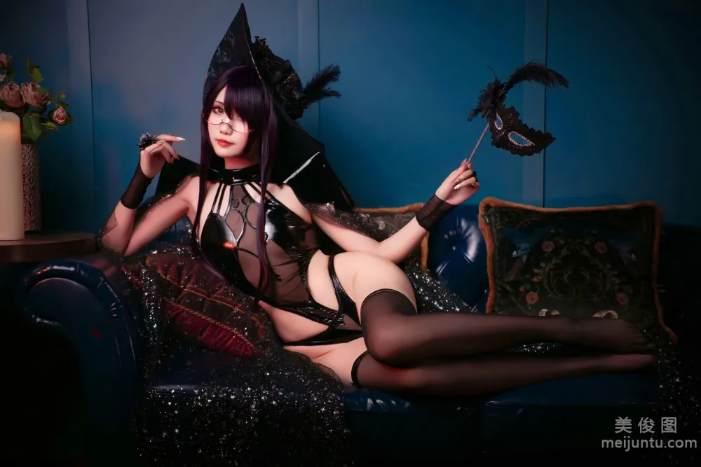 [網紅COSER寫真] 曉美媽&amp;羊大真人 - 魔女集會 25