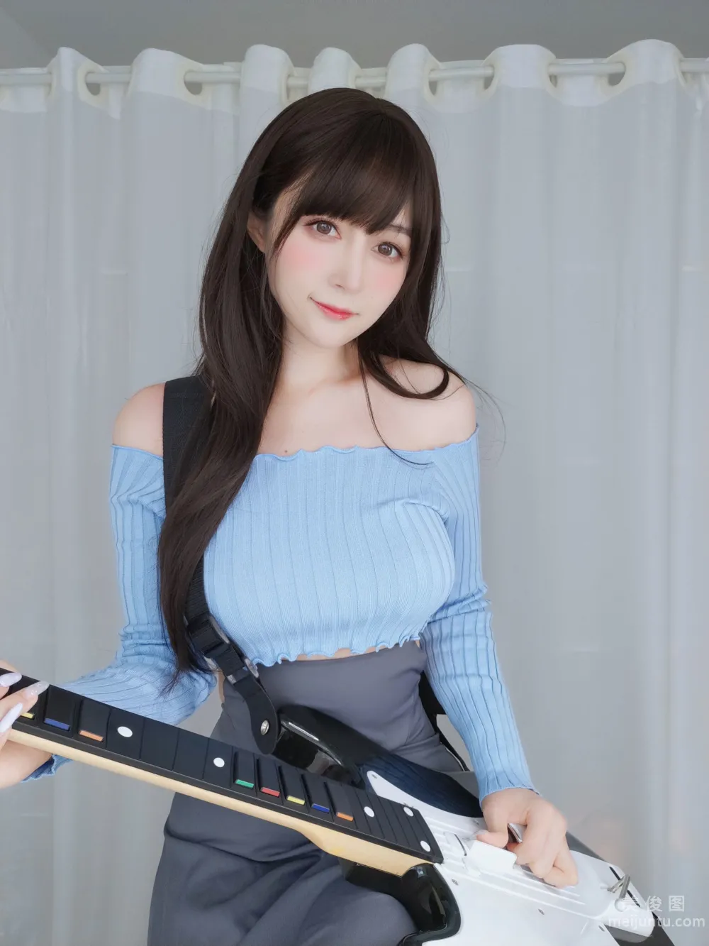 [Web Idols COSER Photos] Baiyin - Guitar Sister photo 57