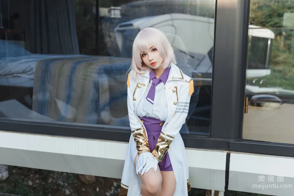 [Web Idols COSER Photos] rioko Liang Liangzi - Denkou Kio Raccoon Set photo 10