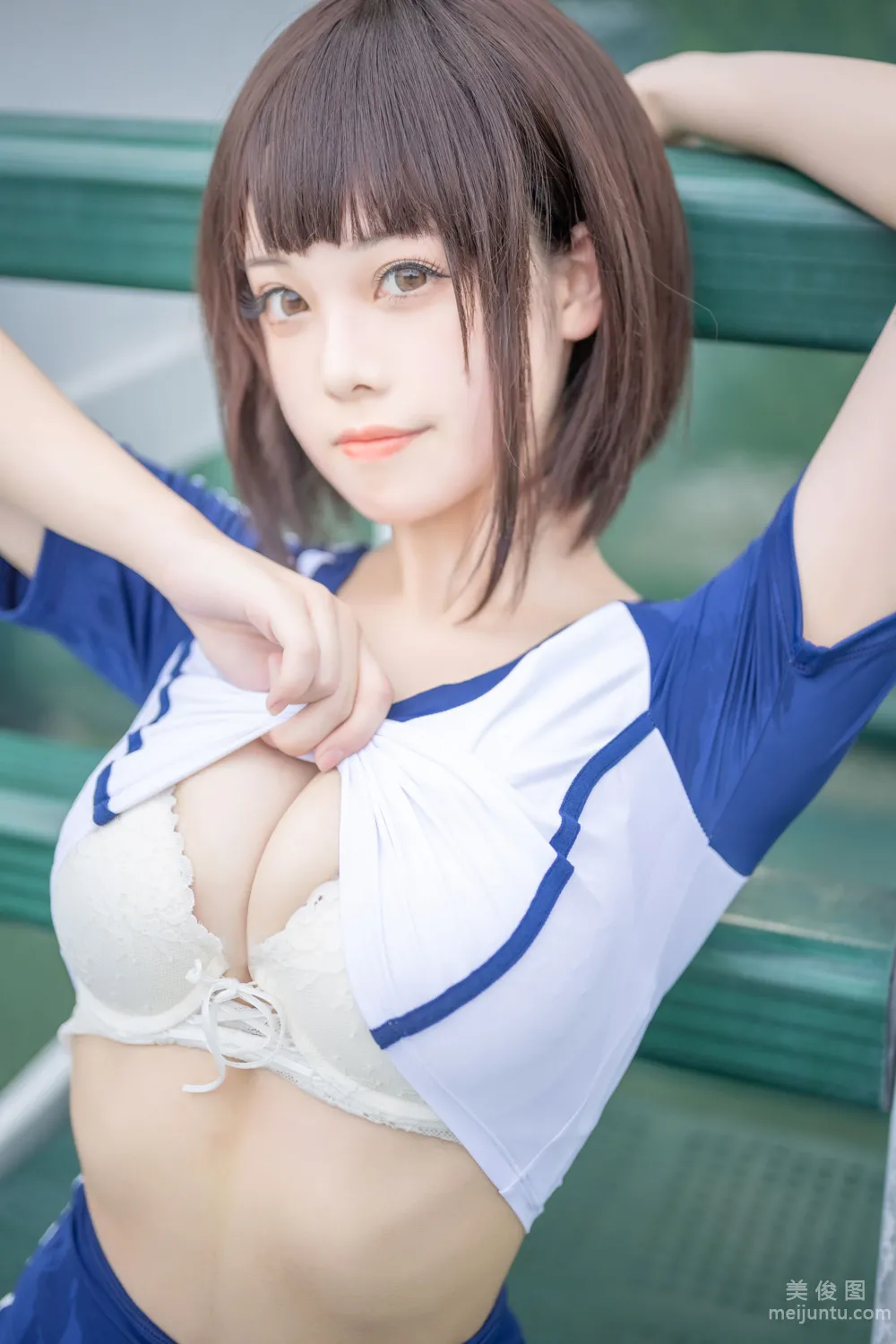 [Web Idols Coser Photo] Mizhi Maoqiu - Gymnastics Outfit photo 42