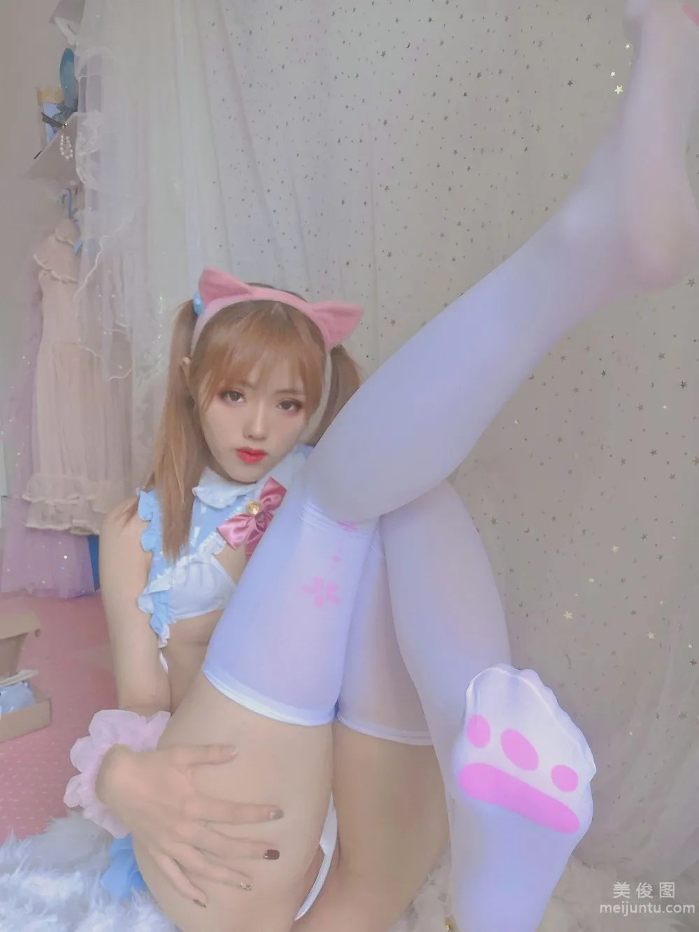 [Web Idol COSER Photos] Taihe Jinda Baba - Cat-Ear Maid photo 8