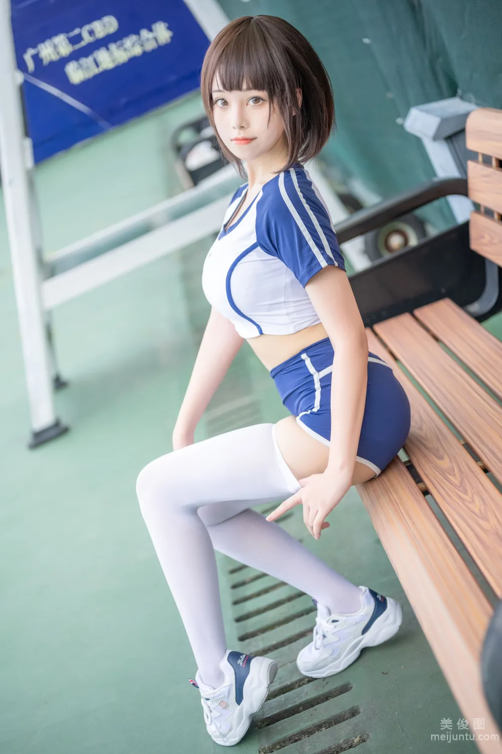 [Web Idols Coser Photo] Mizhi Maoqiu - Gymnastics Outfit photo 50