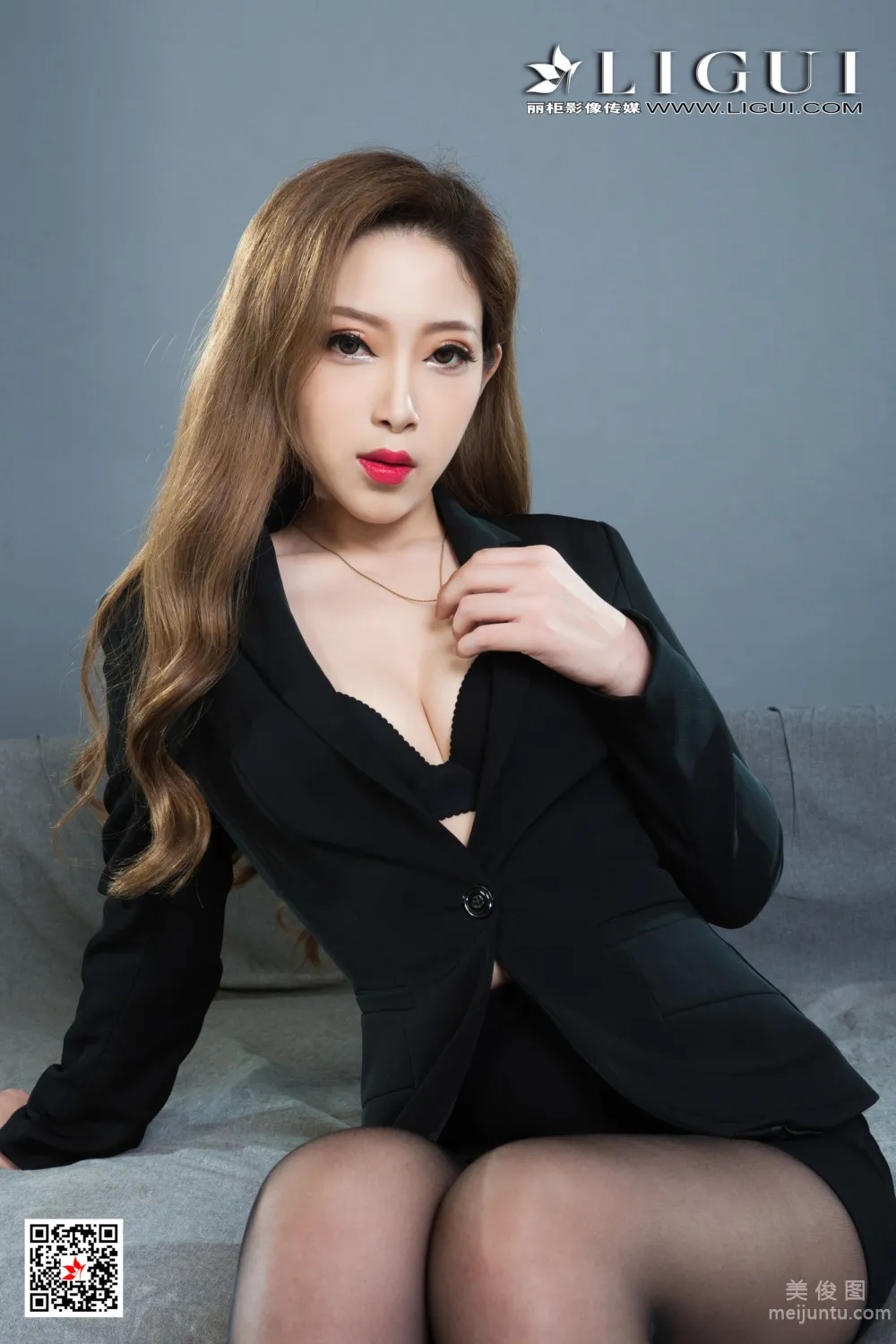 [丽柜Ligui] 2021.09.22 Model 宁宁  丝足美腿套图3