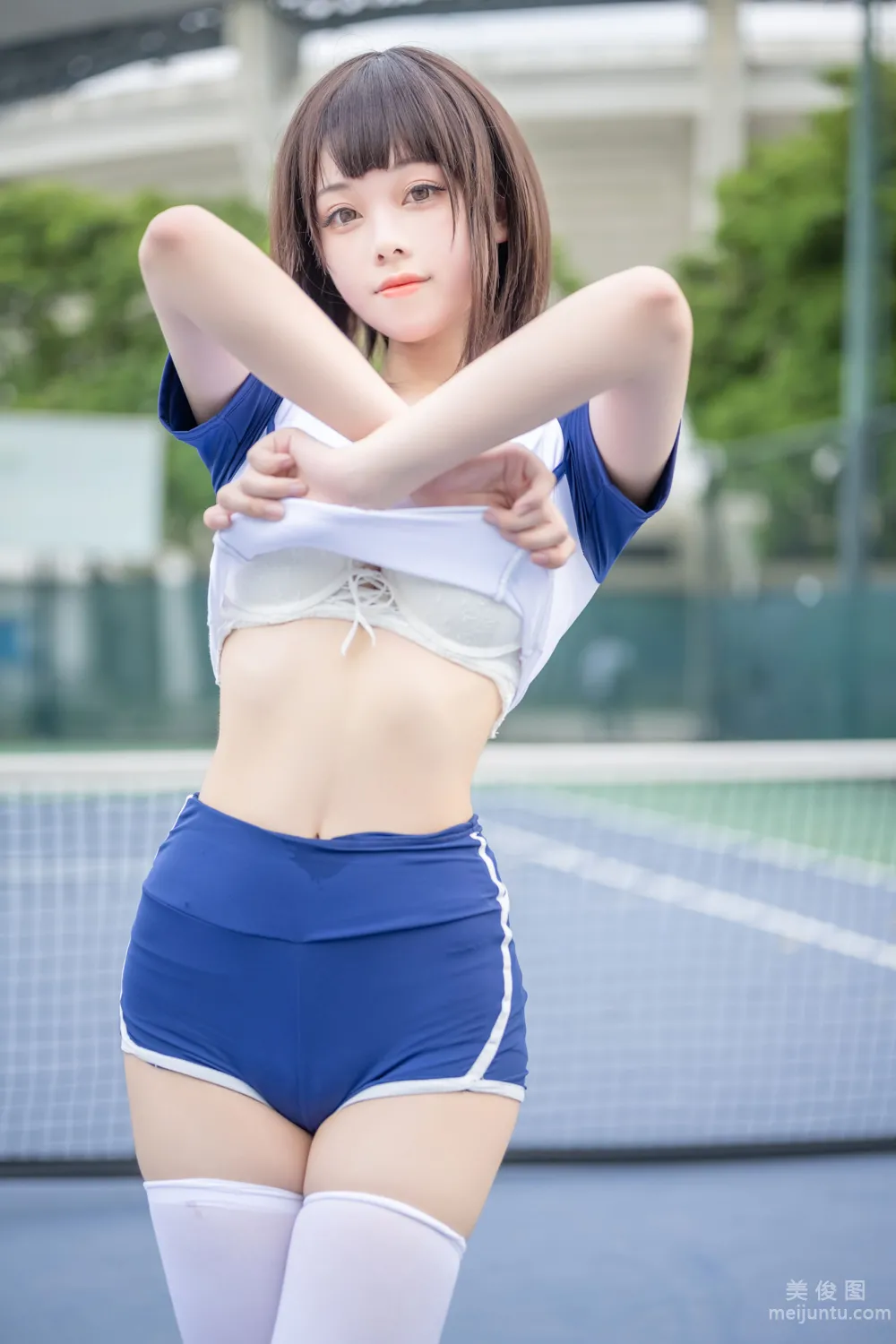 [Web Idols Coser Photo] Mizhi Maoqiu - Gymnastics Outfit photo 32