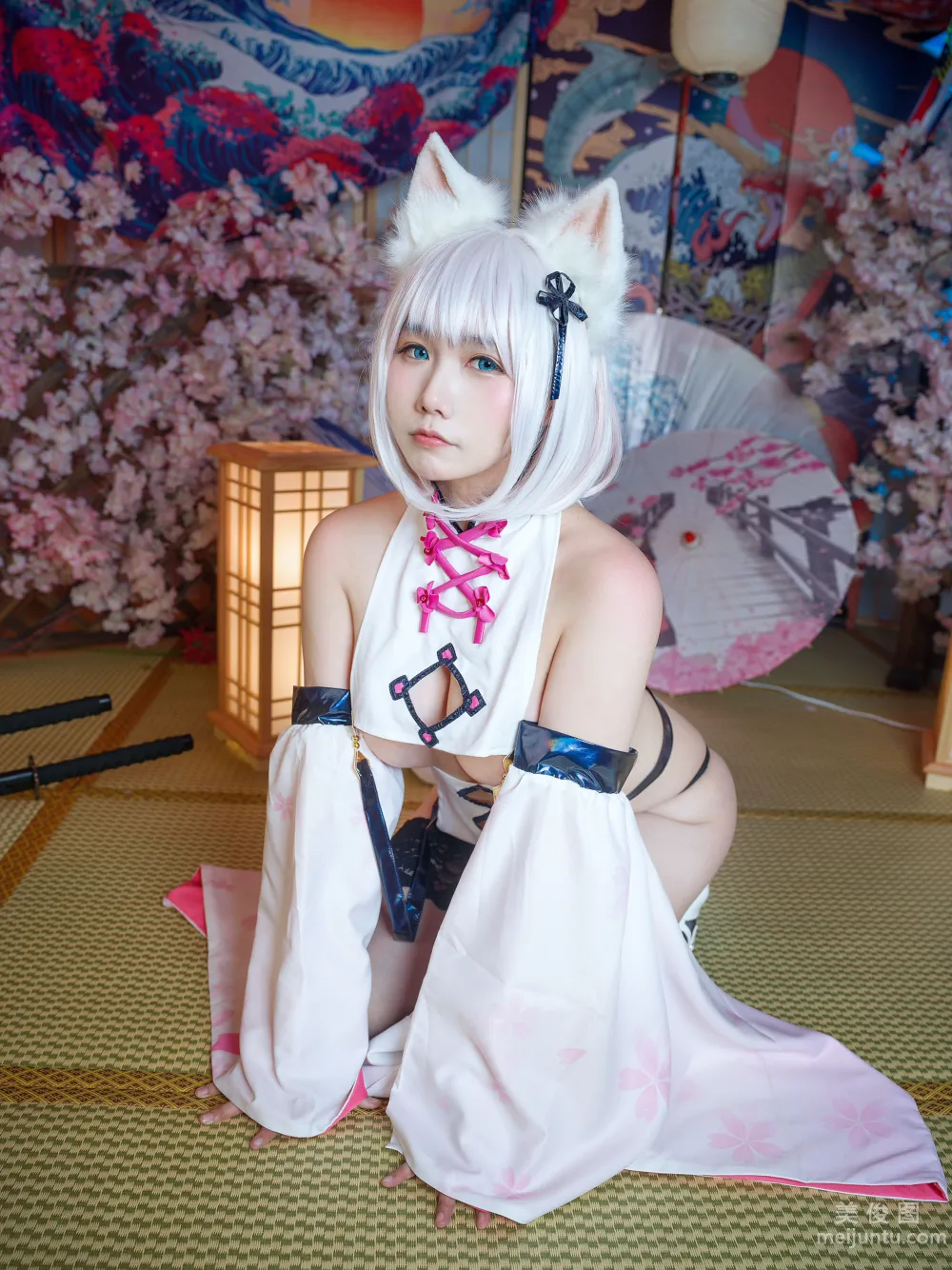 [Web Idols COSER Photo] Mahua Mahua Jiang - Mataro Qipao Set photo 16