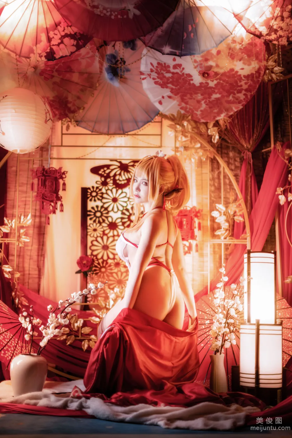 [Web Idols Cosplay Photos] Ruanyi Fairy - Glory Cool Night Fragrant Snow Set photo 30