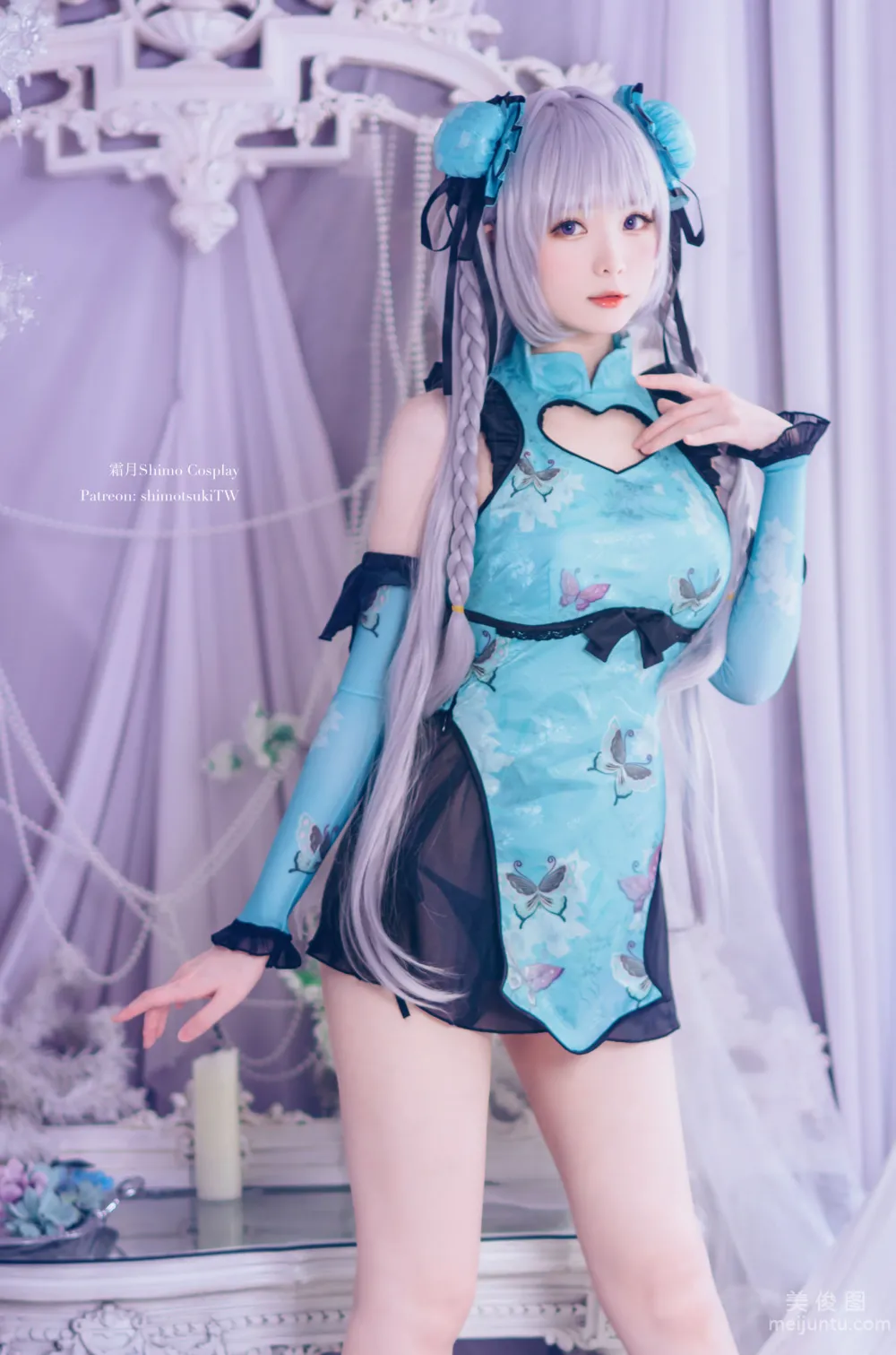 [网红COSER写真] 微博妹纸霜月shimo - 艳娘幻梦谭 黛玉 套图2