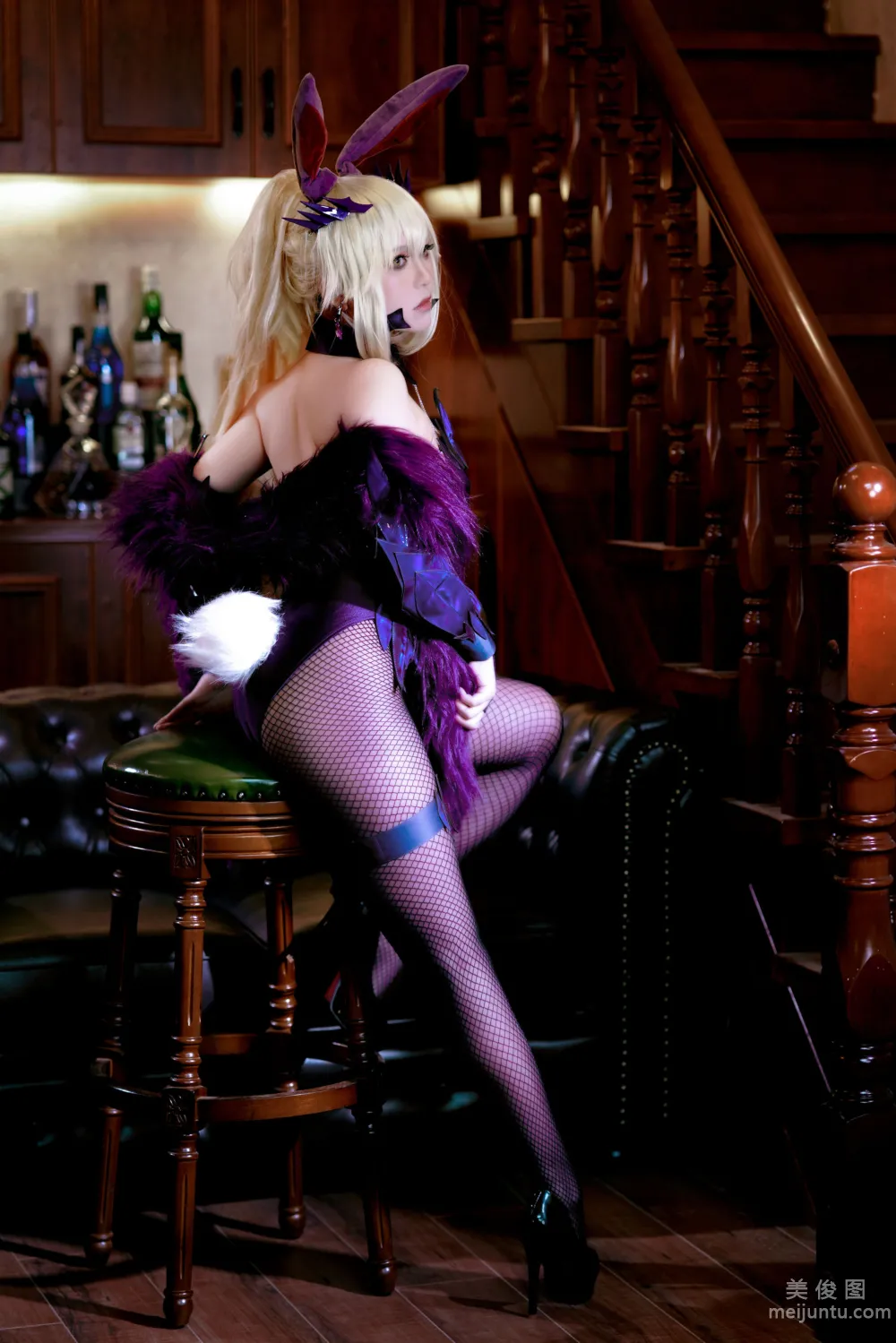 [網紅COSER寫真] 半半子 - LancerAlter Bunny 套圖 10