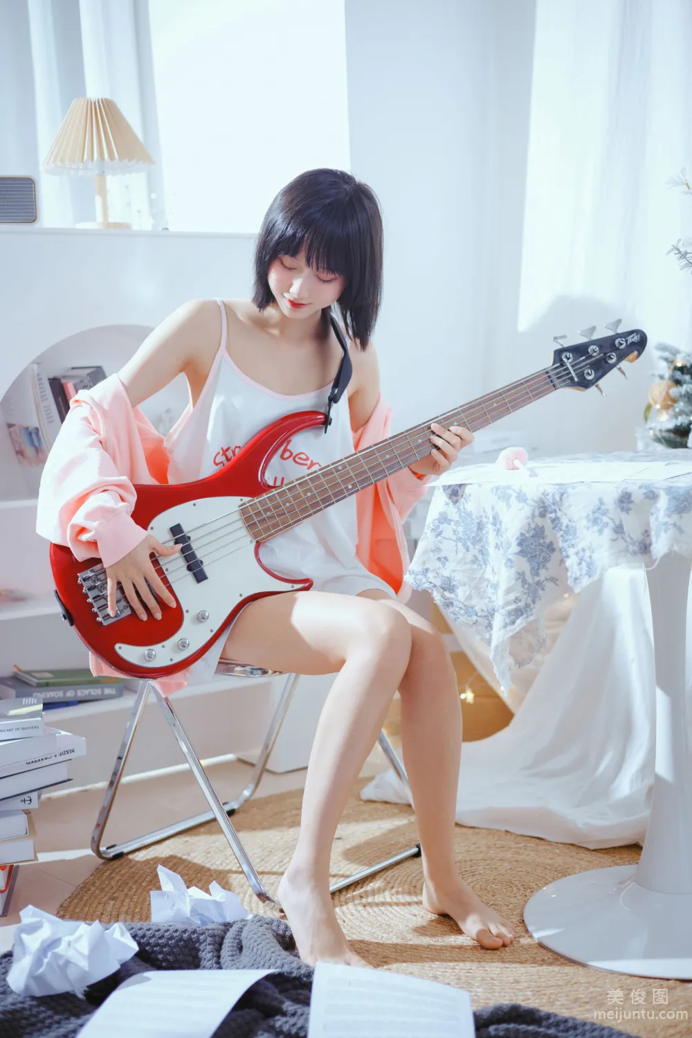 [Web Idol Photo] Mu Mianmian OwO - Bass and Little Sister photo 3