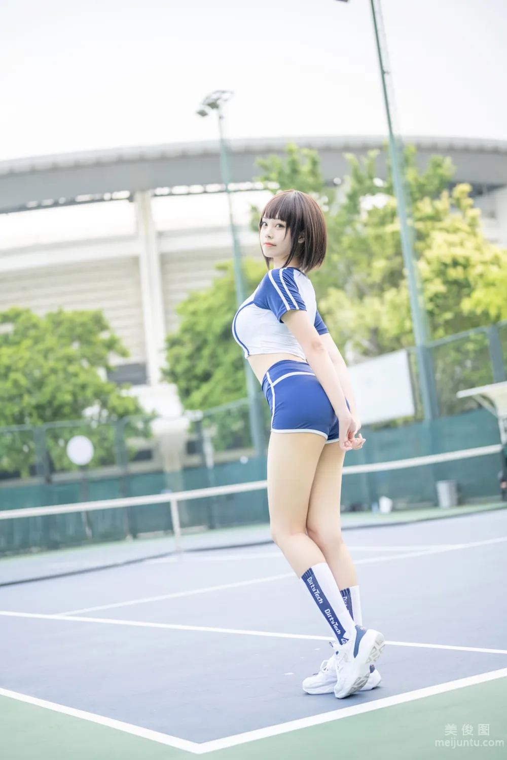 [Web Idols Coser Photo] Mizhi Maoqiu - Gymnastics Outfit photo 3
