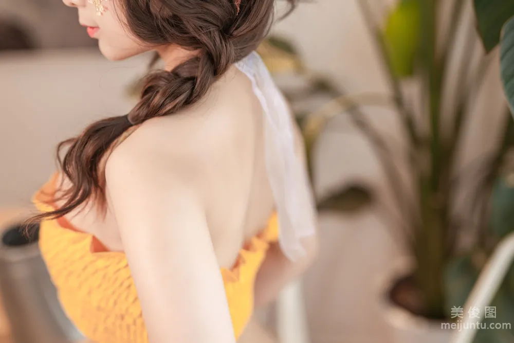[网红COSER写真] 蠢沫沫 - 尖耳国度 花精灵 套图28
