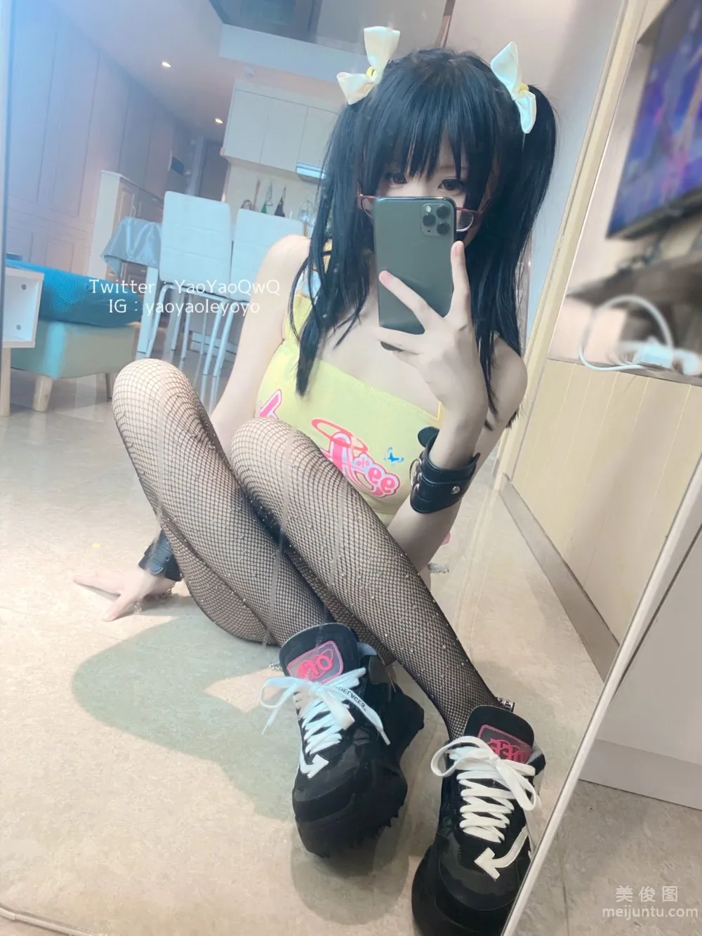 [Web Idol COSER Photos] Yao Yaole yoyo fantia First Look at Self-Shots... photo 25