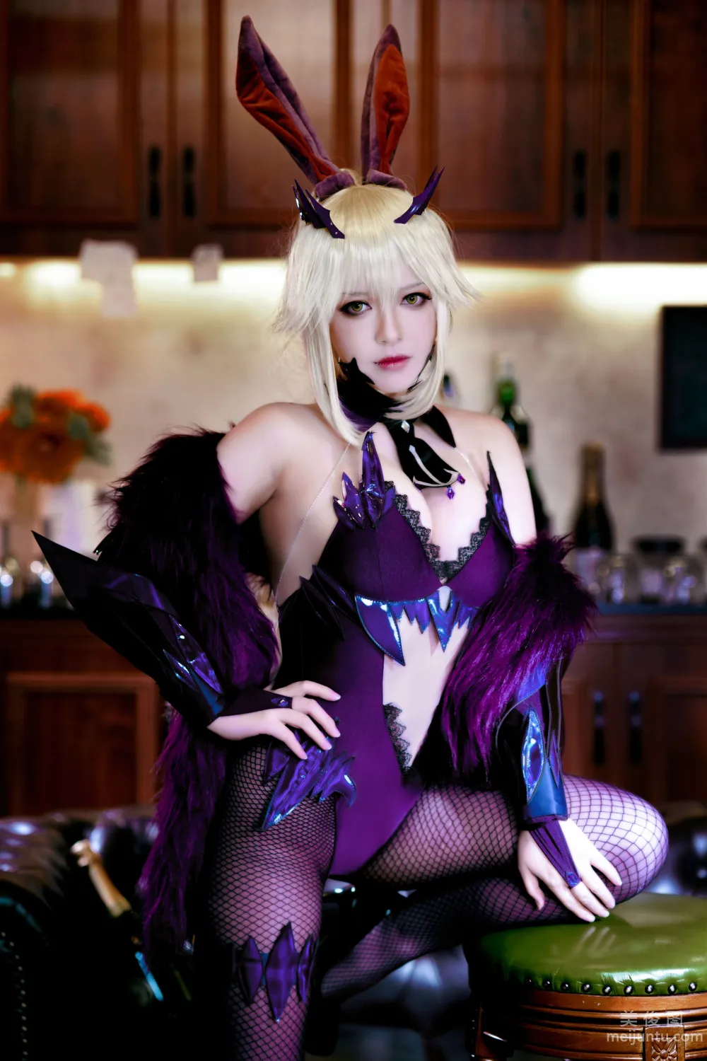 [網紅COSER寫真] 半半子 - LancerAlter Bunny 套圖 31