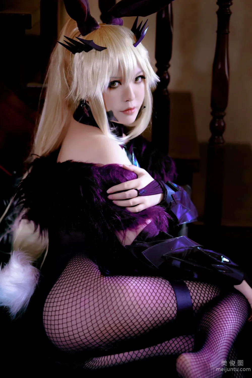 [網紅COSER寫真] 半半子 - LancerAlter Bunny 套圖 26