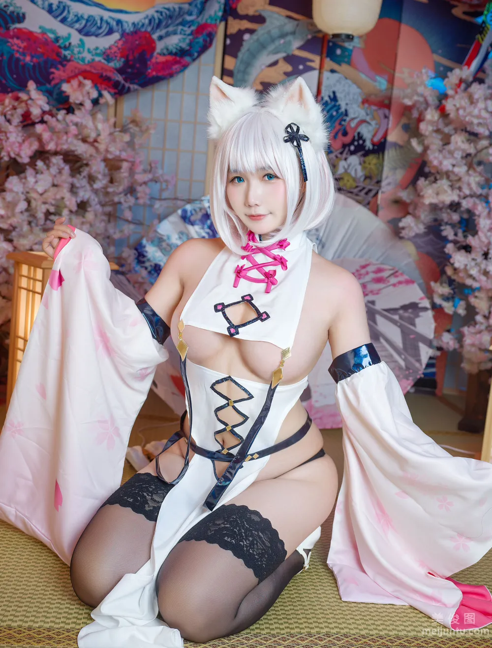 [Web Idols COSER Photo] Mahua Mahua Jiang - Mataro Qipao Set photo 18
