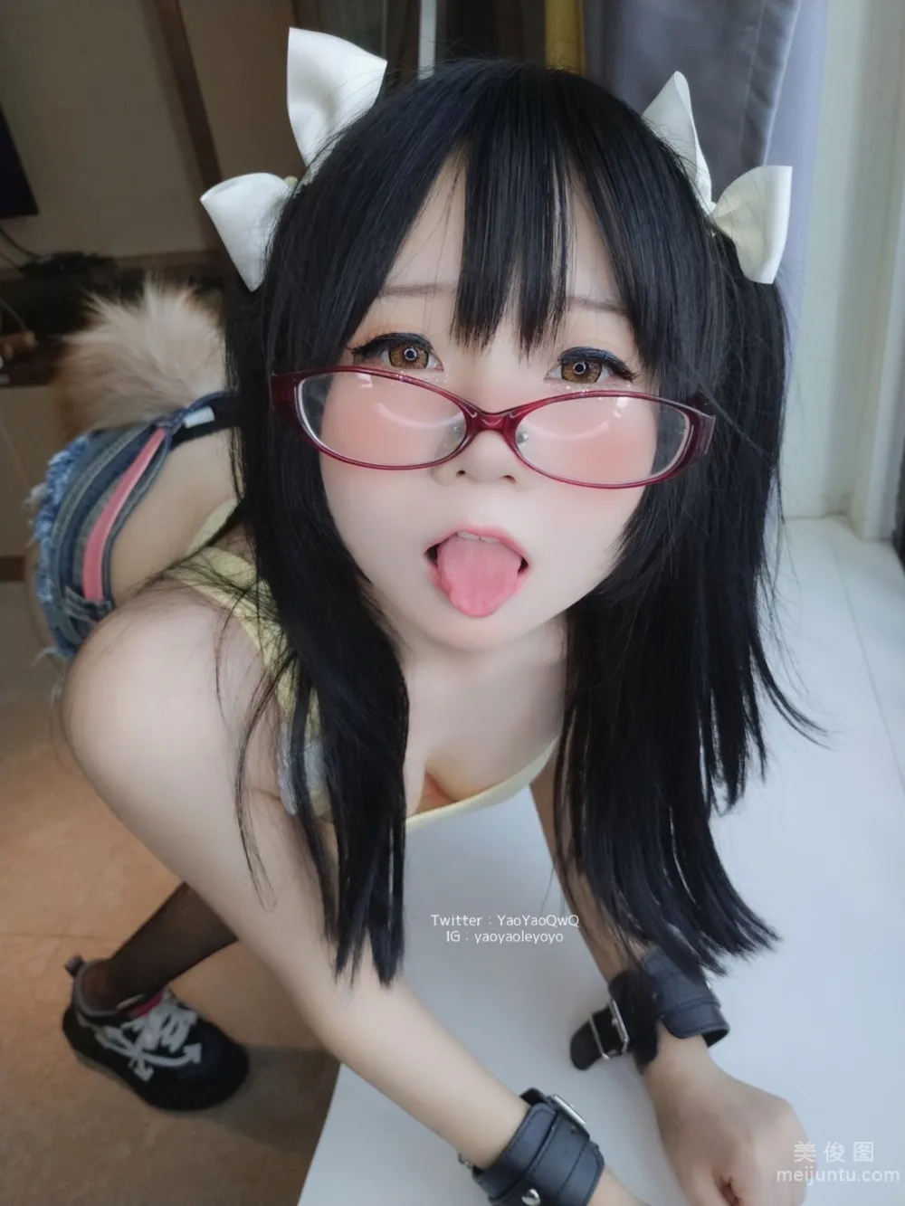 [Web Idol COSER Photos] Yao Yaole yoyo fantia First Look at Self-Shots... photo 46