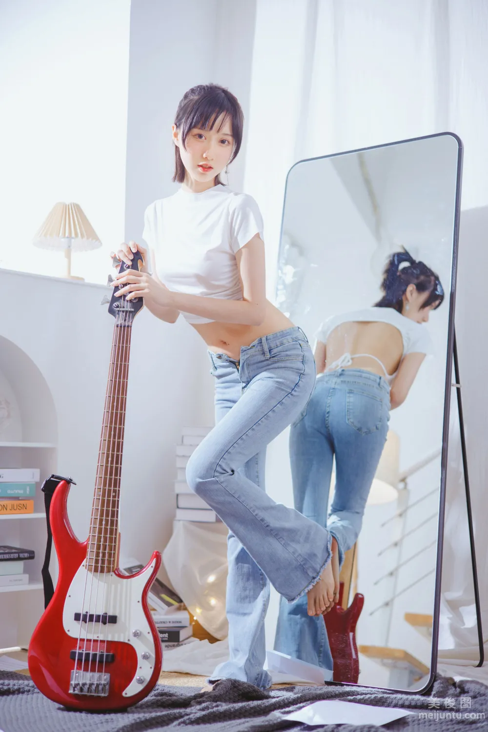 [Web Idol Photo] Mu Mianmian OwO - Bass and Little Sister photo 21