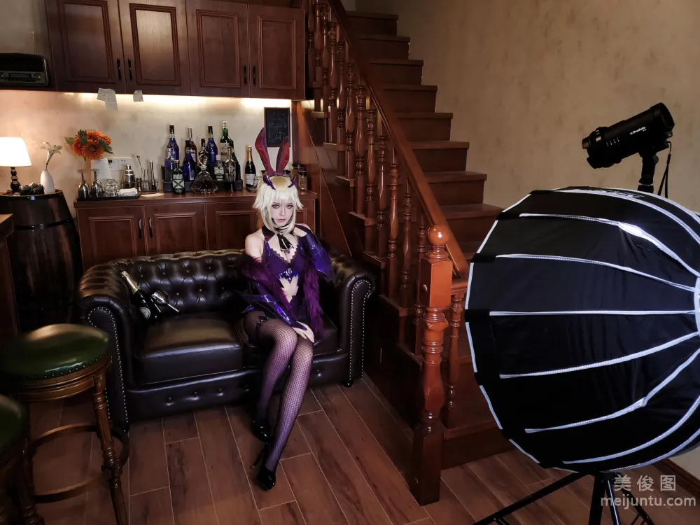 [網紅COSER寫真] 半半子 - LancerAlter Bunny 套圖 40